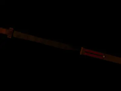 Antique Byzantine Sword Free low-poly 3D model