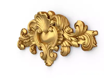 carved classic decorative ornament cnc 3d printing stl 22 3D print model