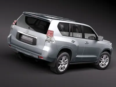 Toyota Landcruiser 2010 3D model
