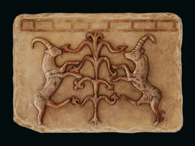 Phrygian Terracotta Low-poly 3D model