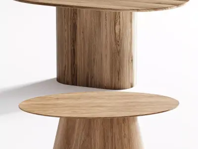 Coffee table Laurie 3D model