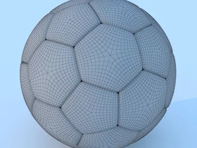 Soccer Ball 3D model