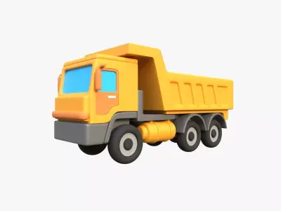 Construction Truck 3D model