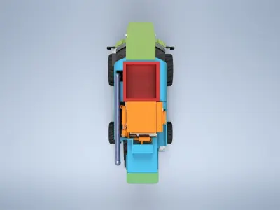 Claas Lexion 530 3D Print Model 3D print model