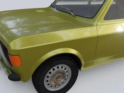 Zastava 1100 - Yugo Skala 3D model