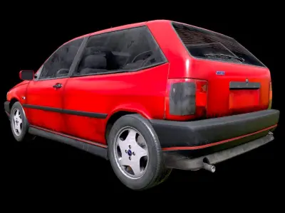Fiat Tipo Sedicivalvole 16v 1995 Low-poly 3D model