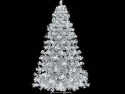 Christmas White Tree 3D model