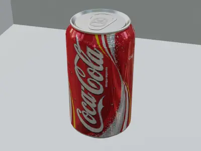 Coke Can 3D model