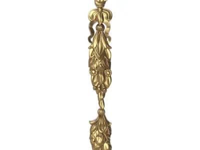 decorative pattern ready for 3D printing 3D model