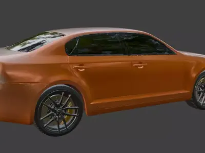 car animation 3D model