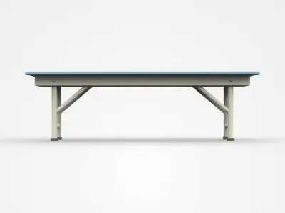 Industrial Working Table  3D model