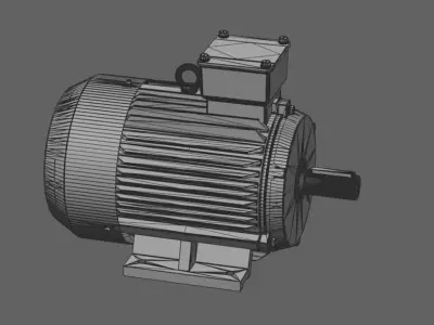 Electric motor 3D model