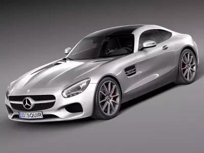 Mercedes-Benz AMG GT 2016 3D model