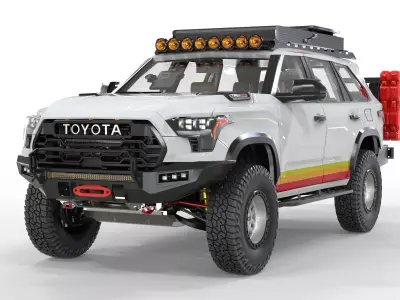 Toyota Sequoia Trd 2025  3D model