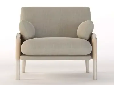 EJ 880 Savannah Erik Jorgensen Armchair By Monica 3D model