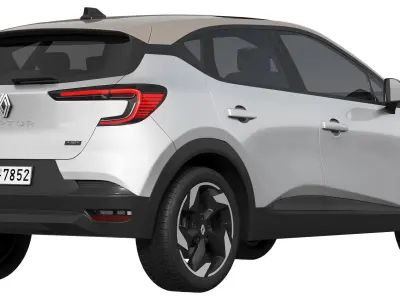 Renault Captur 2025 3D model
