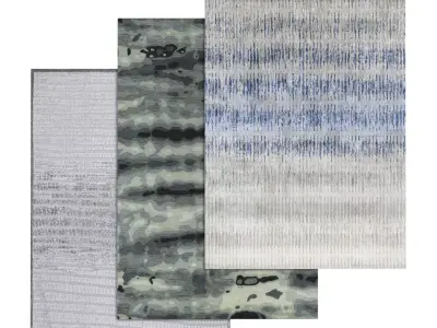 Rug Set 1314 3D model