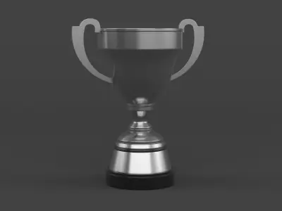 Trophy Cups 3D model 26