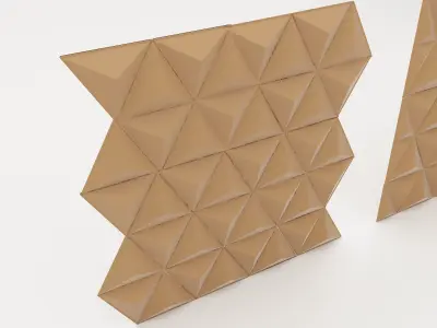 Aircone Pattern - abstracta 3D model