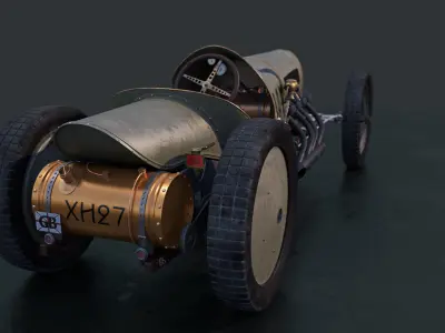 Cyclecar - 1913 3D model