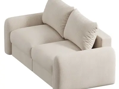 Polan sofa 3D model