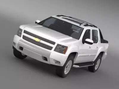 Chevrolet Avalanche Z71 2010 3D model
