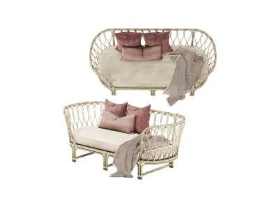 Boheme Sofa 3D model