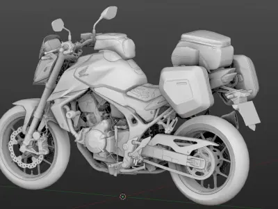 2024 Honda CB750 Hornet 3D model