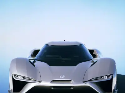 Nio EP9 2017 Low-poly 3D model