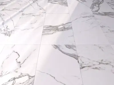 Marble Floor Eternal White Complete Set Texture