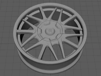 Peugeot Pars or 405 Wheel 3D model