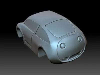Ferrari toy car 3D print model