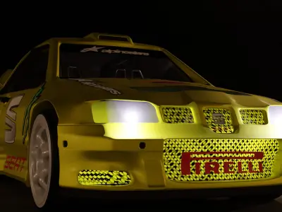 Seat Cordoba WRC 3D print model