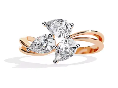 Solitaire Ring Stl 3Dm  3D print model