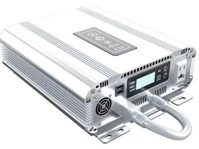 Car power inverter 3D model
