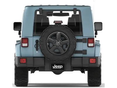 Jeep Wrangler Arctic 2012 3D model