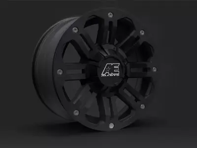 Wheel American Eagle 1-24     1-25 scale 3D print model