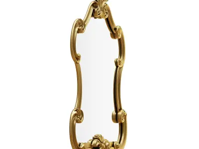 Mirror Furnish Monsieur Low-poly 3D model