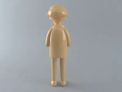 Burns The Simpsons 3D print model