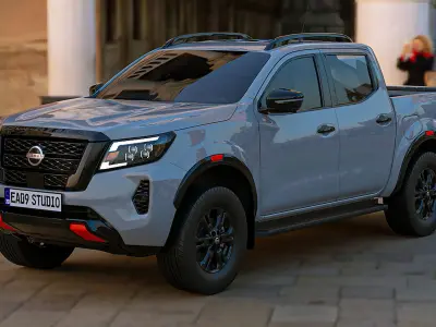 2024  Nissan Navara  3D model