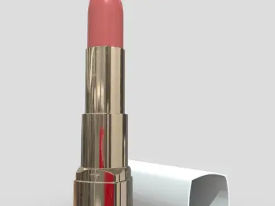 Lipstick 3 Low-poly 3D model