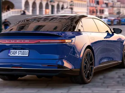 2026 Lucid Air Sapphire 3D model