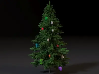 Heroes Marvel Christmas tree decoration 3D print model