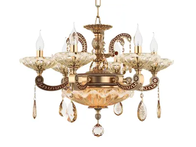 MD 89363-6-2 Osgona Chandelier 3D model