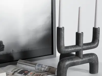 Decorative set 20 101cph 3D model