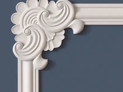 Molding Corner 3D model 5