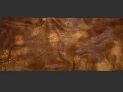 Drapery Wall Art Panel  for cnc carving 3D print model