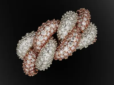 Cuban Ring 3D print model