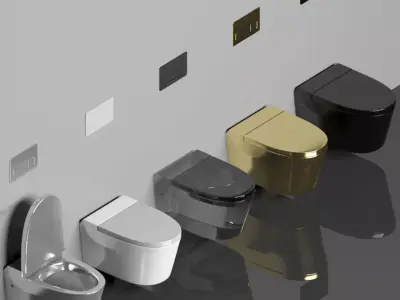 Toilet Roca Khroma  3D model