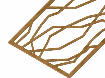 Decorative panel STL 3D model 38
